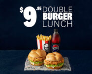 double-burger-lunch-deal-(regular-size)-$9.95-–-pickup-only-@-kfc-app/online