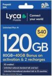 lyca-mobile-28-day-$40-80gb-(+-40gb-first-3-recharges)-prepaid-sim:-$12-+-del-($0-with-prime/-$59-spend)-@-lyca-mobile-amazon-au