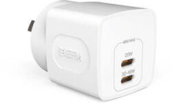 efm-48w-gan-dual-port-wall-charger-(white)-$29-+-delivery-@jb-hi-fi