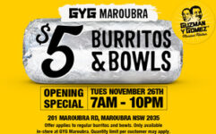 [nsw]-$5-burritos-&-bowls-@-guzman-y-gomez-(maroubra,-in-store-only)