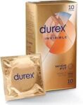 durex-invisible-wide-fit-condoms-(pack-of-10)-$525-($4.72-s&s)-+-delivery-($0-with-prime/-$59-spend)-@-amazon-au