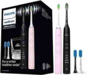 philips-sonicare-diamondclean-9000-black-+-pink-electric-toothbrush-bundle-pack-$289.98-delivered-@-amazon-au