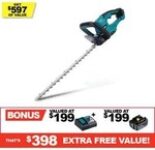 makita-18v-500mm-hedge-trimmer-skin+5ah-battery+charger-$199-+-$0-shipping-/-c&c-@-totaltools