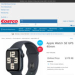 apple-watch-se-(2nd-gen)-gps-40mm-$289.99-delivered-@-costco-(membership-required)