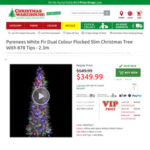 white-fir-dual-colour-pre-lit-flocked-christmas-tree-23m-$27999-(rrp-$549.99)-+-shipping-@-christmas-warehouse