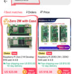 raspberry-pi-zero-2-w-2w,-soldered-pins,-with-clear-case-us$18.85+coins-(~a$30+coins)-delivered-@-spotpear-electronics