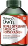 nature’s-own-garlic-+-vitamin-c,-horseradish-150-tablets-$2358-($21.22-s&s)-+-delivery-($0-with-prime/-$59-spend)-@-amazon-au