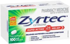 zyrtec-antihistamine-allergy-&-hayfever-mini-tablets-100-pack-$3999-($29.99-with-cashback)-chemist’s-warehouse