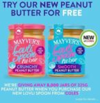 buy-mayver’s-lovli-spoon-no-stir-smooth-or-crunchy-325g-peanut-butter-from-coles,-get-100%-back-as-voucher,-limit-8000-claims