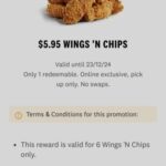 $5.95-wings-n’-chips-@-kfc-via-app-(pickup-only)