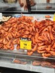 [vic]-fresh-cooked-black-tiger-prawns-$10/kg-(was-$30)-@-coles,-airport-west