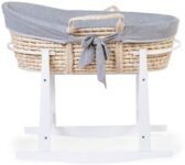 [vic]-childhome-corn-husk-moses-basket-&-stand-$249-(local-pickup-only)-@-the-baby-gallery