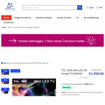 [carton-damage-vic,-nsw]-tcl-85″-c845-mini-led-4k-google-tv-85c845-$1999-+-delivery-($0-c&c/-in-store)-@-appliances-deals