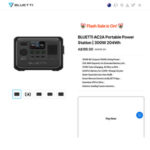 bluetti-ac2a-portable-power-station-|-300w-204wh-$199-delivered-@-bluetti