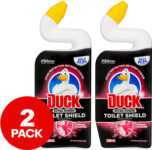 2-x-duck-extra-power-toilet-shield-cleaner-spring-flowers-500ml-$3.50-(was-$7)-+-delivery-($0-with-onepass)-@-catch