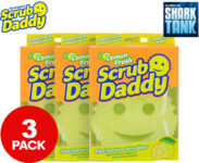 3x-scrub-daddy-lemon-fresh-or-dog-scrubber-$6.15-+-delivery-($0-with-onepass)-@-catch