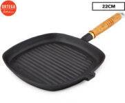 ortega-cast-iron-cookware:-24cm-crepe-pan-$648-(oos),-22cm-grill-with-spout-$7.48-+-delivery-($0-with-onepass)-@-catch