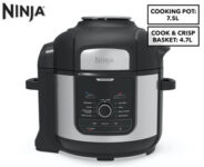 ninja-foodi-max-10-in-1-$16450,-ninja-75l-smartlid-14-in-1-$16450,-ninja-foodi-xl-airfryer-$164.50-+-del-($0-onepass)-@catch