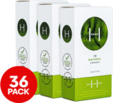 3x-hero-condoms-natural-12-pack-$6-+-delivery-($0-with-onepass)-@-catch