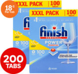 2-x-100pk-finish-powerball-power-essential-dishwashing-tablets-lemon-sparkle-$21.60-+-delivery-($0-with-onepass)-@-catch