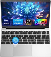2026 Latest Laptop Computer Notebook,15.6″ IPS FHD Display,8GB RAM 256GB SSD,Cel