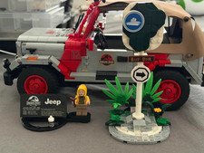 Lego Custom Jurassic Park Jeep Wrangler 1924 Pcs (DESCRIPTION BELOW!)