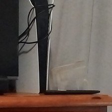 PS5 Console Vertical Stand with Cable Management, Black/White