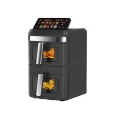 35% off | Healthy Choice Dual Zone Double Stack Air Fryer With Foldable Top Display 13L