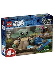 LEGO 75443 Star Wars The Mandalorian Grogu’s Homestead Baby Yoda Building Toy 4+