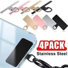 Metal Phone Lanyard Patch Clip Tab Universal Tether Strap Holder for iPhone AU