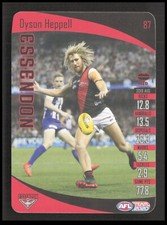 AFL 2020 Teamcoach Essendon Dyson Heppell 87 Football Trading Card CB-1-2-E-30