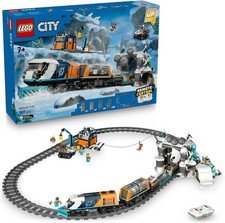 LEGO® City Explorers’ Arctic Polar Express Train 60470 Set for Fans of STEM Toys