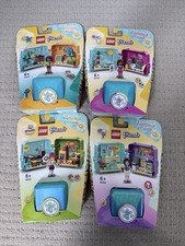 LEGO Friends Play Cube Lot 4 Sets 41410/41412/ 41413/41414