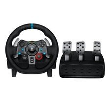 Logitech G29 Driving Force Racing Wheel for PS5/PS4/PC – Black