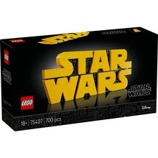 LEGO 75407 – Star Wars – Brick-Built Star Wars Logo BRAND NEW