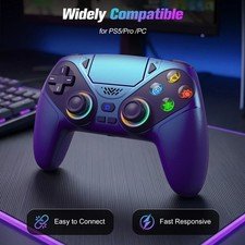 For Playstation 5 Wireless Controller For PS5 Pc Console Controller Dual Sense W