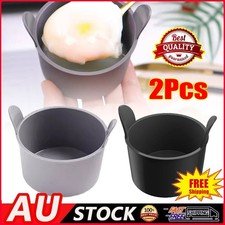 2Pcs Air Fryer Egg Poacher Mould SilicKJe Ramekins For Air Fryer MultifunctiAU