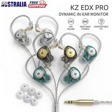 KZ EDX Pro Earphones Dynamic In-Ear Monitor HiFi Wired Headphones Bass Stereo