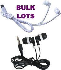 In-Ear Earbuds USB-C or 3.5mm Disposable/Cheap/Bulk Phone 10 20 50 100 pcs *PR*
