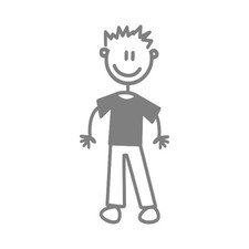 My Family Car Stickers – Adults