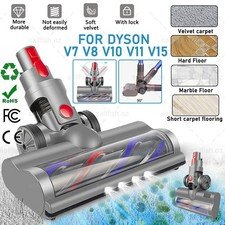Turbo Brush Roller Head for Dyson V7 V8 V10 V11 V15 Vacuum Cleaner Floor Soft