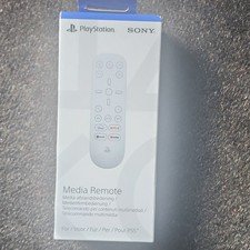 Sony PS5 PlayStation 5 Wireless Media Remote White for Console Plastic CFI-ZMR1
