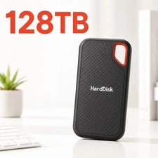 6% off | 128TB External Hard Drive USB 3.2 High Speed Portable SSD for Laptop Mac PC