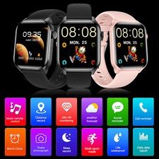 5% off | Smart Watch Bluetooth Fitness Tracker Heart Rate Monitor Waterproof Xmas GIFT AU