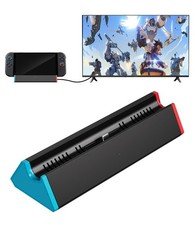 For Nintendo Switch 1/2/OLED TV Charging Dock HDMI Adapter Docking Station Hub