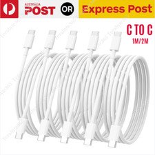 Type C to USB-C Cable PD 60W Fast Charging Cord Charger For iPhone 15 16 Pro Max
