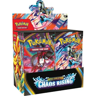 Pokémon TCG Mega Evolution Chaos Rising Booster Box