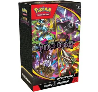 50% off | Pokemon TCG Mega Evolution Pitch Black Booster Bundle