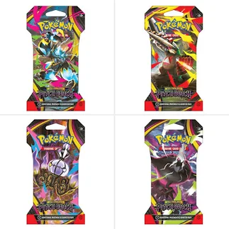 Pokemon Mega Evolution Pitch Black Sleeved Booster Pack