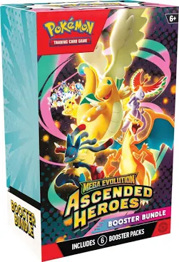 Pokemon TCG Mega Evolution Ascended Heroes Booster Bundle